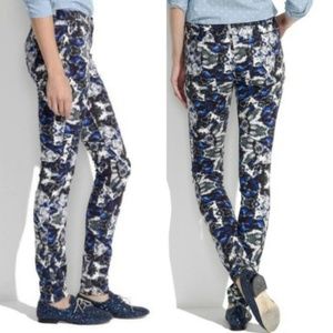 Blue, Green, Patterened pants - Madewell